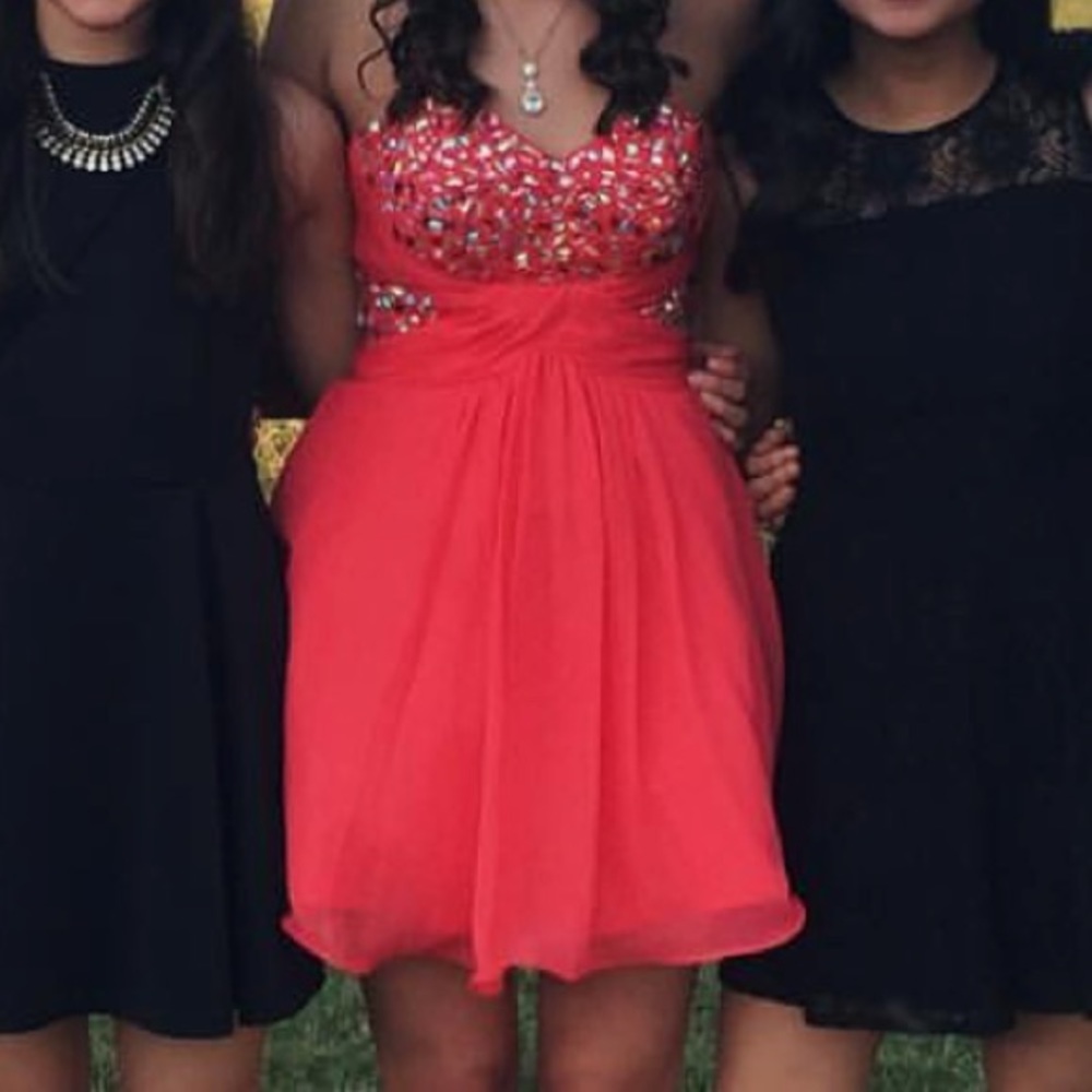B Darlin Jeweled Dress